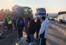 Peregrino muere atropellado en la México-Puebla