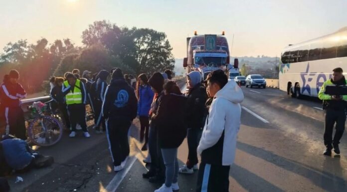 Peregrino muere atropellado en la México-Puebla
