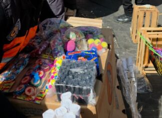 Decomisan 400 kg de pirotecnia en mercados Zapata, 5 de Mayo, Morelos e Hidalgo