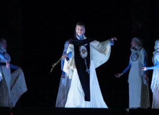 Ópera procesional “Primero Sueño” se presenta en Puebla