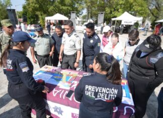 SSC realiza Aally “Vive sin Drogas” en colonia La Paz