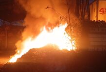 Se incendia recicladora en Misiones de San Francisco