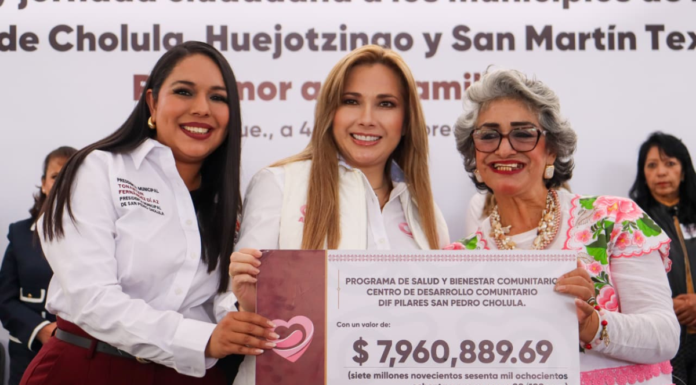 San Pedro Cholula recibe jornada ciudadana y apoyos del SEDIF