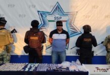 Detienen a hombre y aseguran 270 dosis de drogas en Acajete