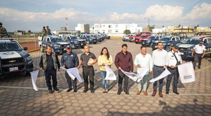 Omar Muñoz arranca operativo “Navidad Segura” en Cuautlancingo