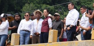 Sheinbaum realizó 9 visitas a Puebla durante su primer año de gobierno