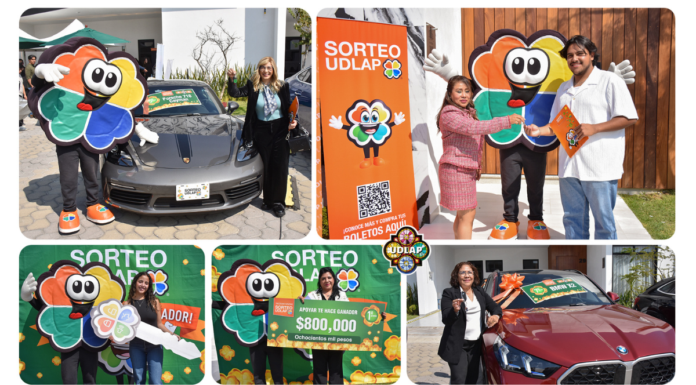 UDLAP entrega premios del Sorteo 39° a 11 primeros ganadores