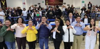 Tere Alfaro encabeza conmemoración por Día de los DDHH en Cuautlancingo