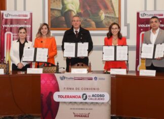Pepe Chedraui firma convenio de Tolerancia Cero al Acoso Callejero