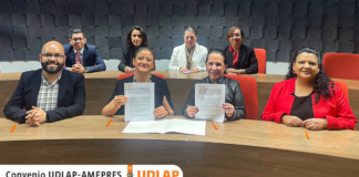 UDLAP firma convenio académico y profesional con AMEPRES