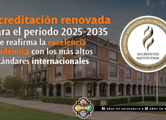 UDLAP reafirma acreditación nivel VI ante la SACSCOC
