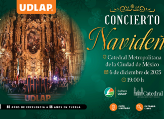 UDLAP y Catedral Metropolitana presentan concierto navideño