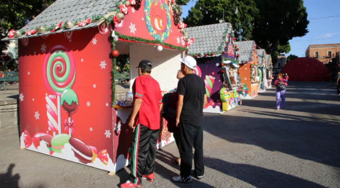 Presentan la “Villa Artesanal Navideña 2025” en el Centro Histórico