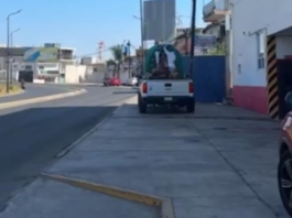 Camioneta de peregrinación arrolla a uno de sus integrantes en Tepexco