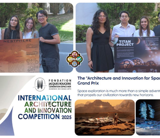 Estudiantes UDLAP son finalistas en concurso de arquitectura espacial