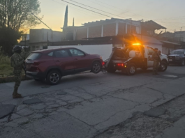 SSCyPC de Cuautlancingo recupera vehículo con reporte de robo