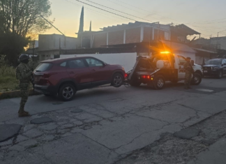 SSCyPC de Cuautlancingo recupera vehículo con reporte de robo