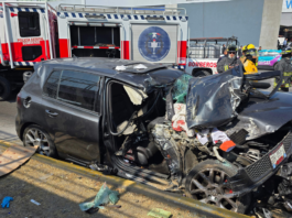 Suben a dos los fallecidos por choque múltiple en la Vía Atlixcayotl