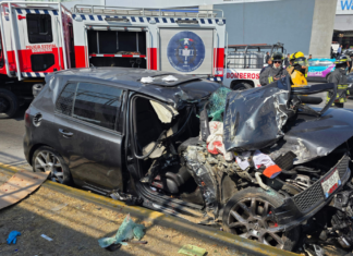 Suben a dos los fallecidos por choque múltiple en la Vía Atlixcayotl