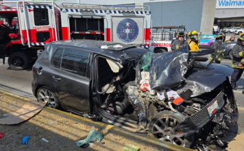 Suben a dos los fallecidos por choque múltiple en la Vía Atlixcayotl