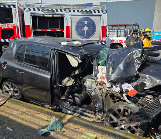 Suben a dos los fallecidos por choque múltiple en la Vía Atlixcayotl