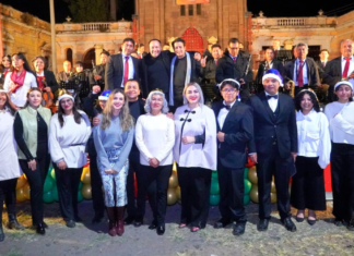 Concierto Ecos de Navidad reúne a familias en Texmelucan