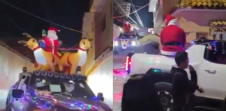 Convoy armado reparte dulces y regalos en comunidades de Guerrero