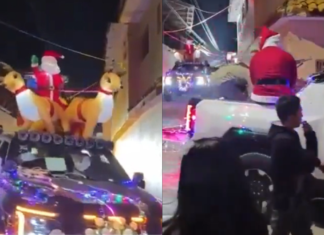 Convoy armado reparte dulces y regalos en comunidades de Guerrero