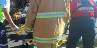 Hombre resulta electrocutado al transportar pastura en Ciudad Serdán