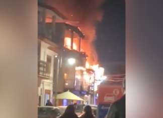 Sofocan incendio en establecimiento de San Andrés Cholula
