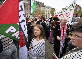 Greta Thunberg es detenida en Londres durante protesta propalestina