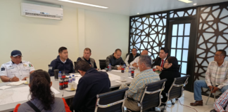Cuautlancingo realiza mesa de seguridad con San Pedro Cholula