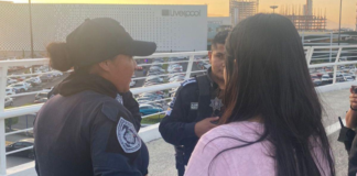 Autoridades salvaguardan la vida de una mujer en el Parque Lineal