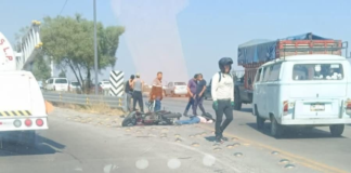 Mujer muere arrollada por tráiler en el Periférico Ecológico