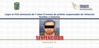 Sentencian a 7 años a hombre por violencia familiar en Eloxochitlán