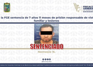 Sentencian a 7 años a hombre por violencia familiar en Eloxochitlán