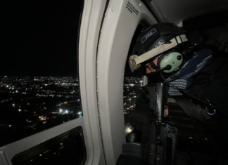 Armenta supervisa sobrevuelos del operativo “Puebla Segura”