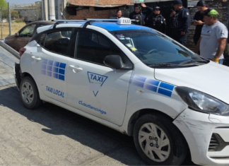 Recuperan vehículo robado tras persecución policial en Cuautlancingo