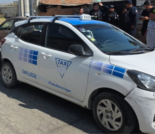 Recuperan vehículo robado tras persecución policial en Cuautlancingo