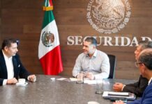 Harfuch y Armenta organizan Mesa de Seguridad y visita presidencial
