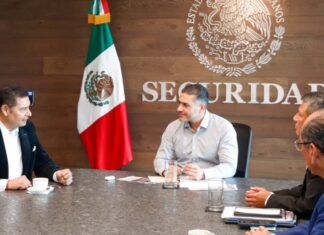 Harfuch y Armenta organizan Mesa de Seguridad y visita presidencial