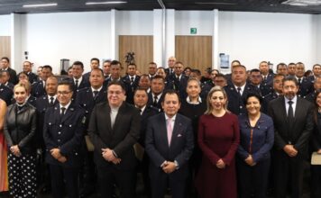 Congreso entrega reconocimientos a Banda Sinfónica de la SSP por 36 años de trayectoria