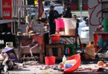 Explosión en puesto de birria deja 17 lesionados en Agua Santa