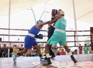“La Bonita” Sánchez inaugura Primer Torneo de Box Amateur IZTA-POPO