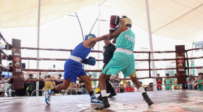 “La Bonita” Sánchez inaugura Primer Torneo de Box Amateur IZTA-POPO