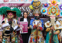 Presentan calendario del Carnaval de San Pedro Cholula 2026