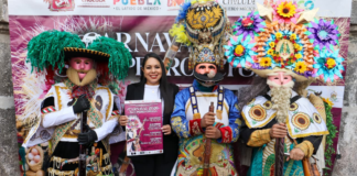 Presentan calendario del Carnaval de San Pedro Cholula 2026