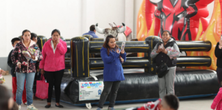 Niñas y niños de Zacatlán participan en Circuito de Día de Reyes