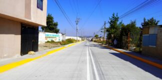 Texmelucan construye 11 kilómetros de calles con concreto hidráulico