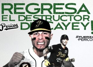Danny Ortiz regresa a los Pericos de Puebla